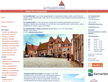 Tablet Screenshot of dewandelwinkel.nl